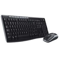 logitech mk270 teclado y raton inalambricos