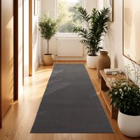 alfombra calissa antracita 80x300 cm