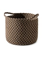 cesta beigemarron 30x30x25