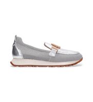 hispanitas para mujer hv253919 zapatillas kansas blanco 41 piel plata plano 1 a 3cm ninguno casual