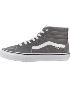 de VANS OFF THE WALL ZAPATILLAS HOMBRE VANS MODELO SKATE SK8-HI COLOR GRIS PWTRWH PWTRWHT