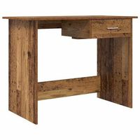 escritorio madera vieja 100 x 50 x 76 cm madera de ingenieria vidaxl