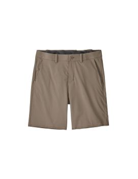 Pantalón de Montaña Patagonia Hydropeak Hybrid Walk - 18 In. Hombre Marrón