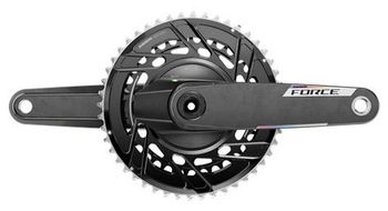 Pedalier sensor de potencia sram force e1 dub 46 33 dientes 2x12v negro  sin caja