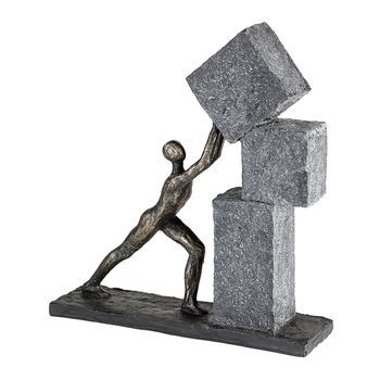 Casablanca By Gilde Escultura Figura Decorativa Apilable Color Bronce H. 30,5 Cm