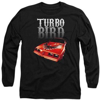 Pontiac Camiseta manga larga Turbo Bird para mujer
