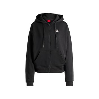 Hugo Red Sudadera con capucha y cremallera 50535240-001