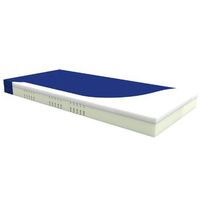 colchon espumacion modelo sani 135 x 180 x 15cm funda poliuretano - todas las medidas azul oscuro
