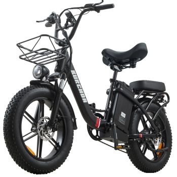 [Directiva de la UE] Bicicleta eléctrica BURCHDA U8, ruedas integradas, batería 48V 31,5Ah, motor 500W, velocidad máxima