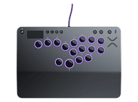 mando ps5 - turtle beach victrixr pro kor leverless fight stick para playstation con cable iluminacion rgb gris