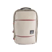 siux - mochila  de padel trail con capacidad para 2 palas aislamiento termico y asa superior diseno moderno gris