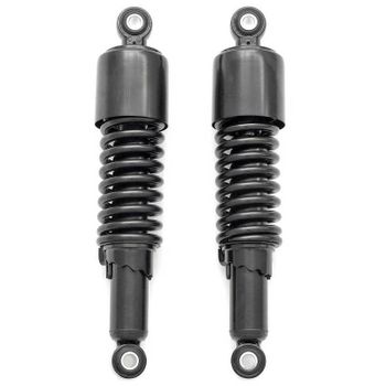 Doble amortiguador trasero 290mm ojo Emgo Classic negro