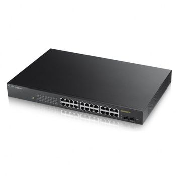 ZyXEL GS1900-24HP Switch Gestionado 24 Puertos Gigabit Ethernet + 2 SFP