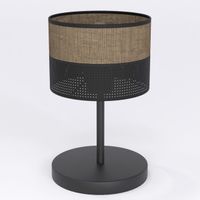 lampara de mesa lomis marron