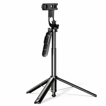 Ugreen LP1017 Tripode selfie automático que se eleva 1,65 m, extensible, Bluetooth control remoto, rotación de 360°, sop