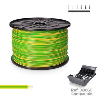 Cable Eléctrico Multicore Bicolor Sediles H07z1-k 1,5 Mm - 500m