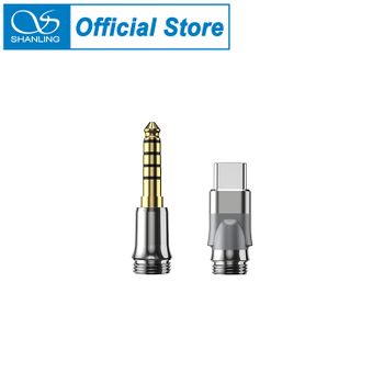 SHANLING EL300 Adaptador reemplazable de 4,4 mm / tipo C adecuado para cable de auriculares TINO
