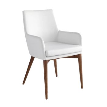 Silla comedor tapizada polipiel
