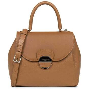 LANCASTER Bolso de mano Bolso de mano con solapa y cierre M Pia Camel para mujer