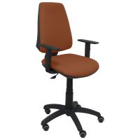 piqueras y crespo elche cp bali silla de oficina brazos regulables ruedas parquet marron