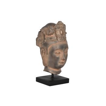 Figura Resina 15x18x38 Buda Marron
