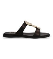 alpe para mujer 559317 sandalias de piel sheila 17 negro 36 plano ninguno casual