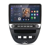 autoradio junsun 101 android 15 carplay gps toyota aygocitroen c1peugeot 107