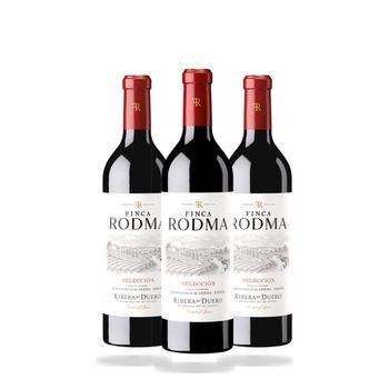 Finca Rodma Selección Quintanilla De Arriba Vino Tinto D.o. Ribera Del Duero 75 Cl 14,5 % Pack 3 Botellas