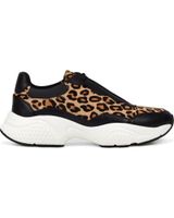 de ed hardy zapatillas ed hardy insert runner wild negras con estampado leopardo negro-leopardo