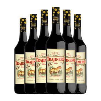 Málaga Virgen Vino Generoso Trajinero Oloroso Sierras 75 Cl 18% Vol. (pack De 6 Unidades)