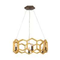 lampara de techo moxie 6 luces