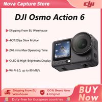 camara de accion dji osmo action 6 con apertura variable nuevo sensor cuadrado de 111 pulgadas nuevo osmo action 6 con corte libre en 4k
