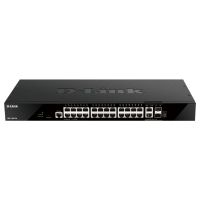 switch d-link dgs-1520-28 24 puertos rj-45 gigabit l3 gestionado  2 sfp