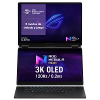 portatil asus rog zephyrus duo oled gx651ax-sr010w 16 intel core ultra 9 386h 64gb 2tb ssd rtx 5090 windows 11