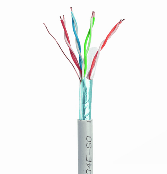 CABLE RED FTP GEMBIRD CAT5E CCA PREMIUM SOLIDO 100 M