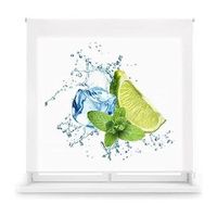 estor enrollable translucido con estampado - estor tamano 170x180 - estor modelo waterlime  blindecor