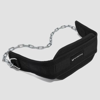 Cinturón de lastre de nailon de Myprotein - Negro