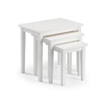 Cleo White Nest of Tables