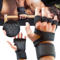 guantes deportivos de entrenamiento para hombres y mujeres guantes de entrenamiento para fitness culturismo levantamiento de pesas gimnasio mano muneca protector de palmas