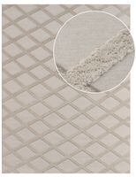 alfombra lavable utah crema 230x340 cm