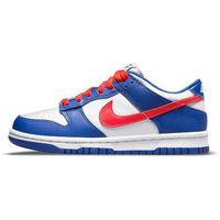 nike zapatillas dunk low white royal red para mujer