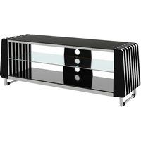 avf groove 1250 mm tv stand white