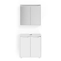 conjunto de muebles de bano ruben 2 piezas vicco