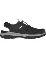 de skechers sandalias hombre cordones 205113 negro