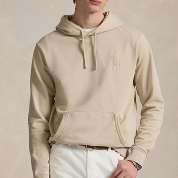 Polo Ralph Lauren Tonal PP Loopback Cotton-Terry Hoodie - XXL