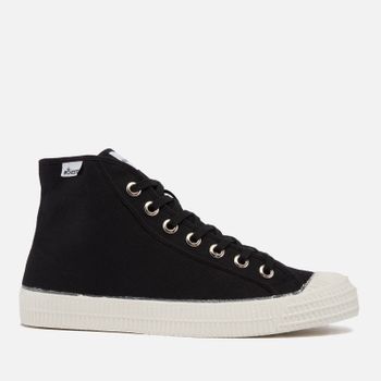 Novesta Star Dribble Canvas High-Top Trainers - UK 4