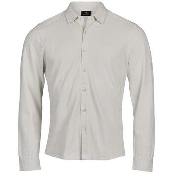 Tee Jays Camisa manga larga Luxury para hombre