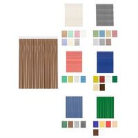 jardin202 - cortinas de exterior impermeables r cortinas antimoscas para terrazas y porche  100 x 240 cm marbella - marron  100 x 240 cm marbella - marronjardin202