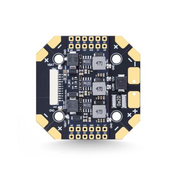 30,5x30,5 mm HGLRC 100A 8 canales 12S V3 Placa de distribución de alimentación PDB con salida BEC 5V/12V/24V para drones
