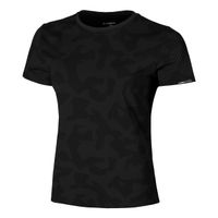 neo feel the vybe aop camiseta de running mujeres-negro